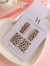 Animal print oncinha com glitter