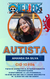 Carteirinha de identificação Autismo One Piece