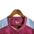 Camisa Aston Vila Home 23/24 - Torcedor Castore Masculina - Vinho