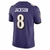 camisa-nfl-baltimore-ravens-lamar-jackson-8-nike-limited-jersey-roxa