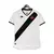 Camisa feminina do Vasco da Gama 25/26 branca com faixa diagonal preta e escudo vermelho