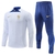 Conjunto de Treino França 22/23 Masculino Nike - Branco e Azul