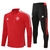 Conjunto de Treino Manchester United 21/22 Masculino Adidas - Vermelho e Preto