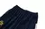 Detalhe da calça do conjunto de treino Portugal 25/26 da Puma na cor azul, com elástico na cintura e design esportivo.