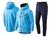 Conjunto Tech Fleece Nike - Azul Claro e Preto