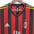 Camisa Milan Retrô 2013/2014 Vermelha e Preta - Adidas - loja online