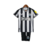 Kit Infantil Newcastle Home 23/24 - Castore - Preto e Branco