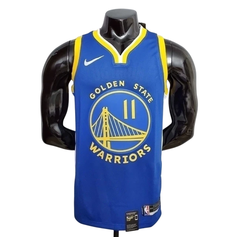 Camiseta Regata Golden State Warriors Azul e Amarela - Nike - Masculina