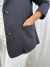 BLAZER JADE - Azul y Negro - Carolina Soto
