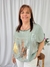 REMERA PINCELADA VERDE - comprar online