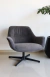 SILLON INDIVIDUAL ROUEN GRIS OSCURO