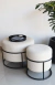 Imagen de PUFF ZAFRA XL REDONDO BEIGE