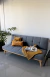 SOFA CAMA MILAN GRIS - comprar online