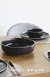 ENSALADERA FIORE NEGRO CON BORDE BEIGE - Design Co • Enjoy Home