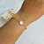 Pulseira trevo inspiração multi madre perola - comprar online