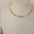 Choker elos maxxi ovais finos