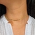 Choker fita laminada n2