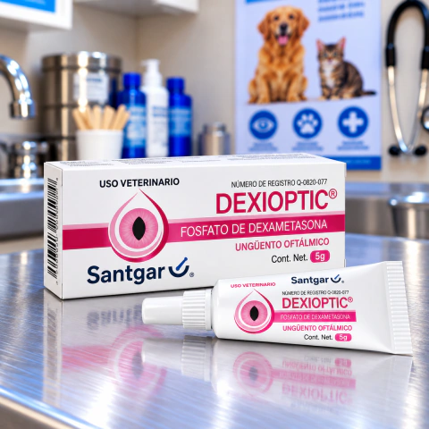 Santgar Dexioptic 5 g Solución Oftálmica Perro y Gato
