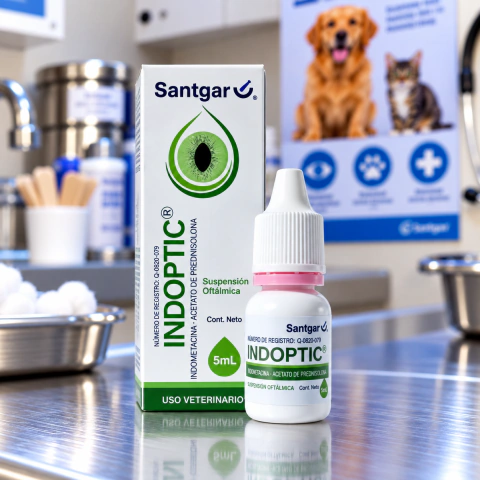Santgar Indoptic 5 ml Solución Oftálmica Perro y Gato