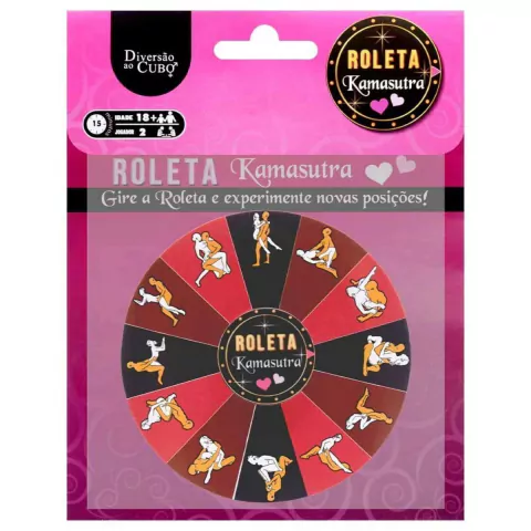 JOGO PARA CASAIS ROLETA KAMASUTRA DIVERSÃO AO CUBO