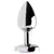 PLUG ANAL P CROMADO FORMATO CORAÇÃO - comprar online