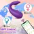 VIBRADOR DE CASAL FORMATO BALEIA POR APLICATIVO 10 MODOS DE VIBRAÇÃO - SEXYCOFFEE