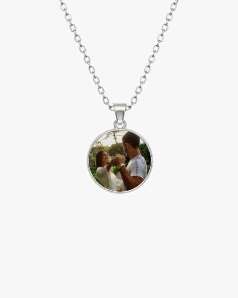 Corrente Medalha Personalizado Médio - Aço Inox (COLORIDO)