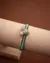 Pulseira com Zircônios Brancos - Banho Prata na internet