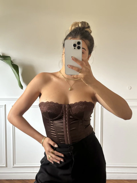 Tropicana BROWN Corset