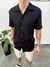 Camisa de Lino (Negra)