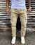 Pantalon Cargo de Gabardina (Beige)