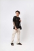 Remera Tejida (Negra) - comprar online