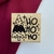 CARIMBO NATALINO ( HO HOHO) 3X3cm Un.