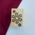 CARIMBO NATALINO (FLOCO DE NEVE) 2X3cm Un.