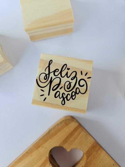 Feliz Páscoa 4x4cm
