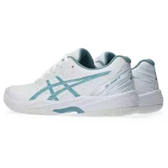 Tenis Asics Gel Game 9 W Blanco/Azul - Mi Pala MX