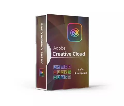 Adobe Creative Cloud (PC) 1 año – Cuenta Adobe – GLOBAL - comprar online