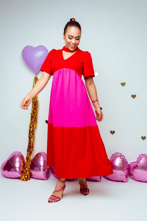 Vestido Flor Mãe