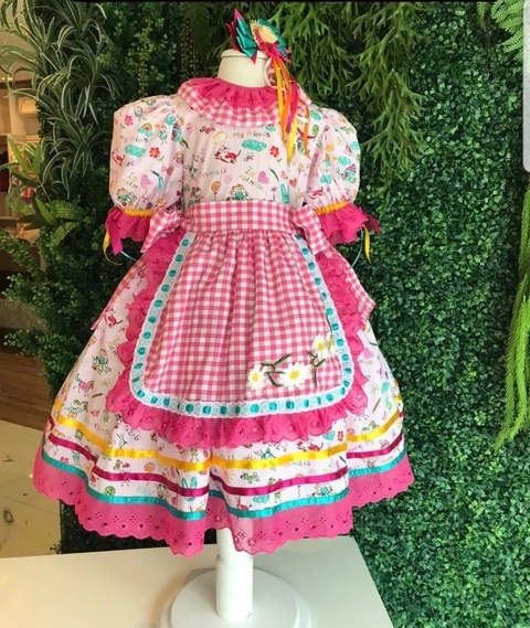 Vestido Junina Boneca