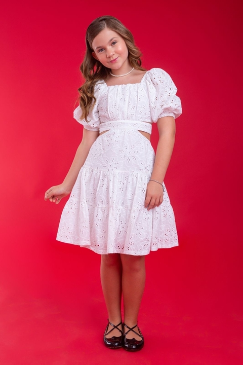 Vestido Flor | Branco