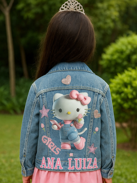 Jaqueta Personalizada Hello Kitty