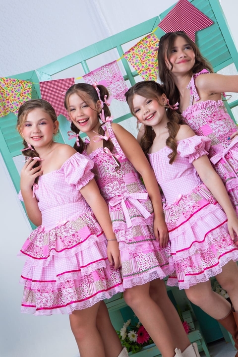 Vestido Junino Açucena