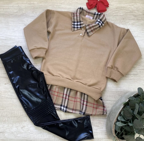Conjunto Calça Xadrez