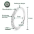 PIERCING NARIZ HÉLIX PRATA 925 ARGOLA CRAVEJADA ZIRCÔNIAS - comprar online