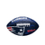 Bola de Futebol Americano NFL New England Patriots Team Logo Wilson na internet