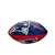 Bola de Futebol Americano NFL New England Patriots Team Logo Wilson