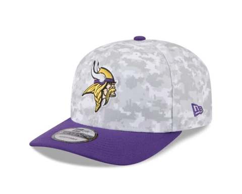 Boné 9SEVENTY NFL Minnesota Vikings Salute to Service 2025 New Era