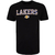 Camiseta NBA Los Angeles Lakers Cubic Preto - loja online