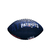 Bola de Futebol Americano NFL New England Patriots Team Logo Wilson - comprar online