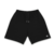 Bermuda de Moletom NFL Bordado Preto Sport America